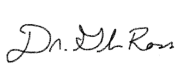 Dr Glen Ross Signature